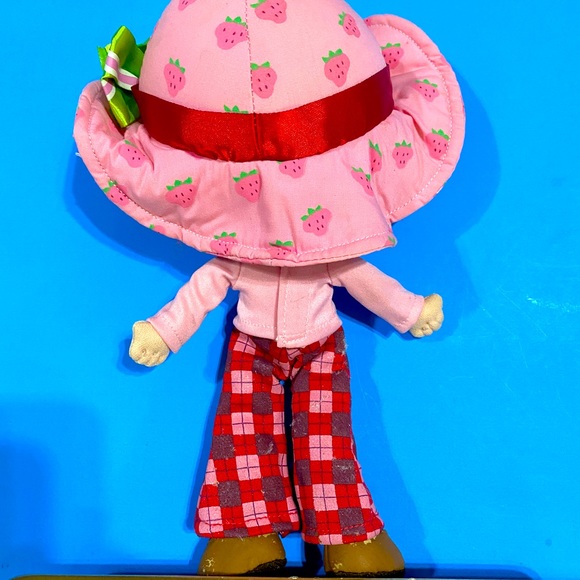 STRAWBERRY SHORTCAKE VTG 2003 RAG DOLL PLUSH REMOVABLE TOP EMBROIDERED FACE 10” - Picture 7 of 13
